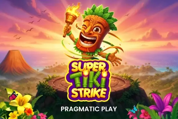 Super Tiki Strike game interface